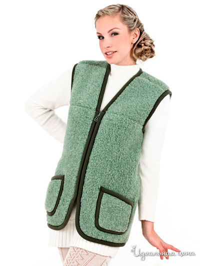 Жилет Alwero, цвет Зеленый