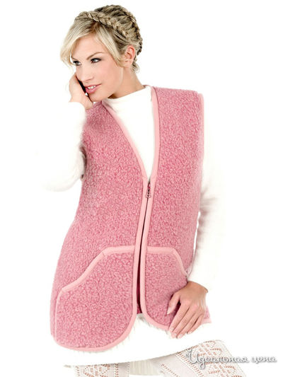 Жилет Alwero, цвет розовый