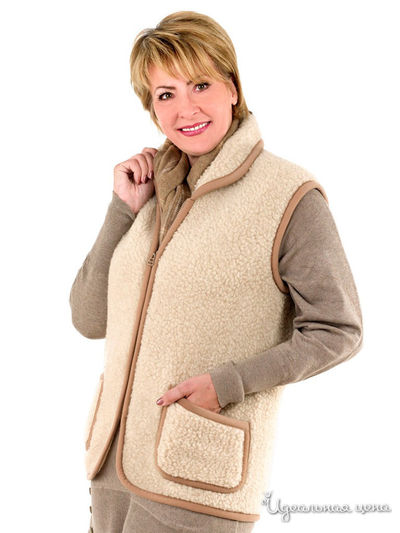 Жилет Alwero, цвет бежевый