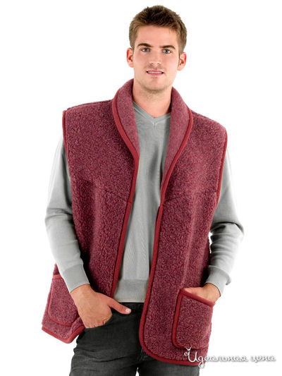 Жилет Alwero, цвет бордовый