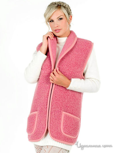 Жилет Alwero, цвет розовый