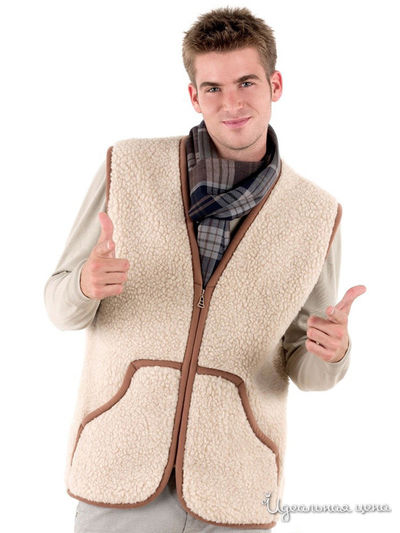 Жилет Alwero, цвет бежевый