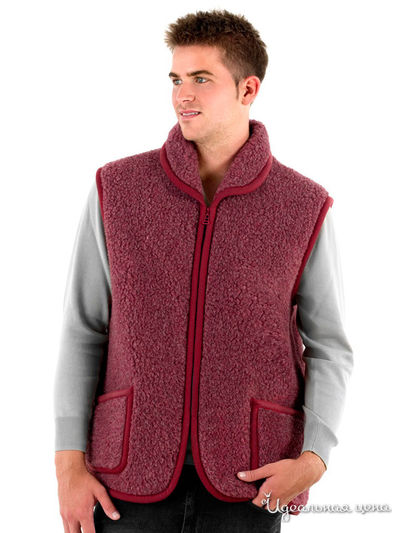 Жилет Alwero, цвет бордовый