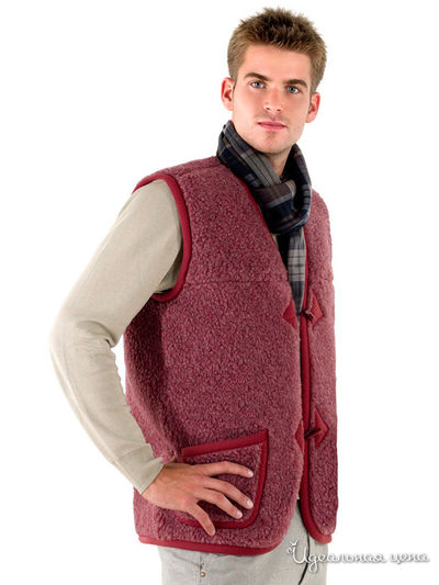 Жилет Alwero, цвет бордовый