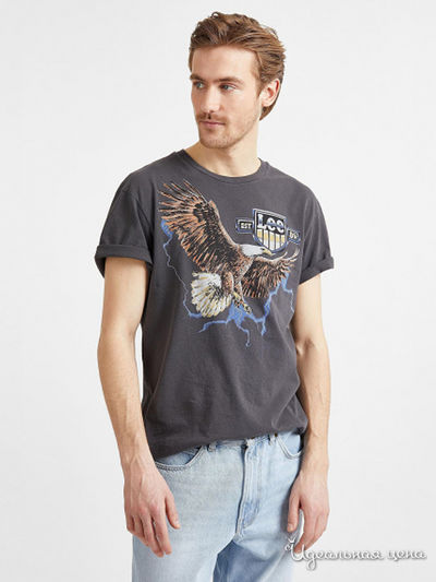 Футболка LEE, цвет черный