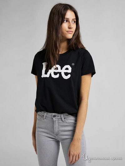 Футболка LEE, цвет черный