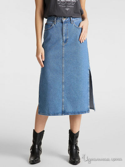 Юбка LEE, цвет синий