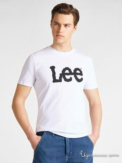 Футболка LEE, цвет белый