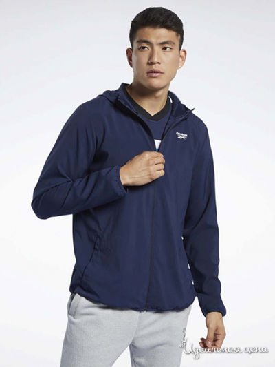 Ветровка REEBOK, цвет синий
