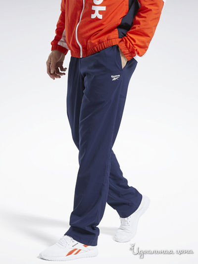 Брюки REEBOK, цвет синий