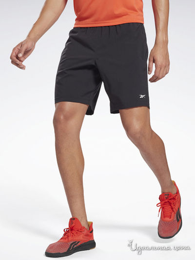 Шорты REEBOK, цвет черный