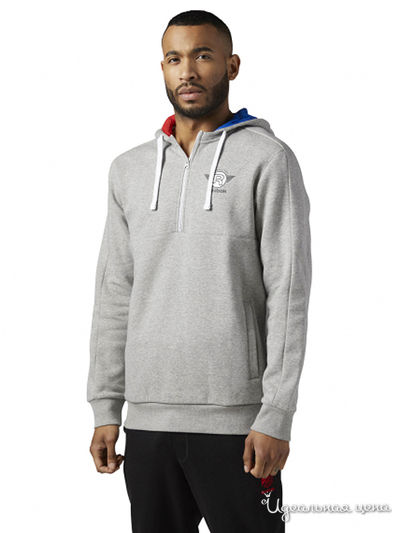 Худи REEBOK, цвет серый
