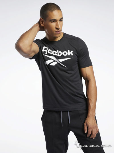 Футболка REEBOK, цвет черный