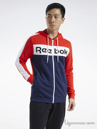 Толстовка REEBOK, цвет красный