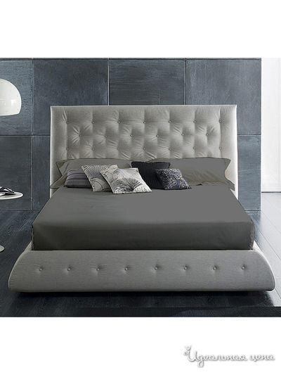 Простыня, 215*220 см Primavelle, цвет графит