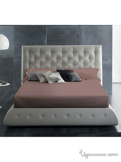 Простыня на резинке, 160*200 см Primavelle, цвет марсала