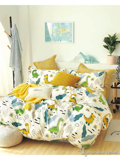 Комплект постельного белья 1,5-спальный, наволочки 52х74 Primavelle Bellissimo, цвет мультиколор