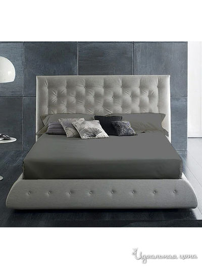 Простыня, 90*200 см Primavelle, цвет графит