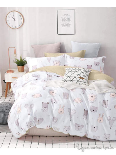 Комплект постельного белья 1,5-спальный, наволочки 52х74 Primavelle Bellissimo, цвет мультиколор