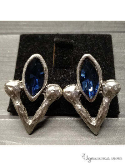 Серьги "Тина" De.lin`a, цвет Металлический