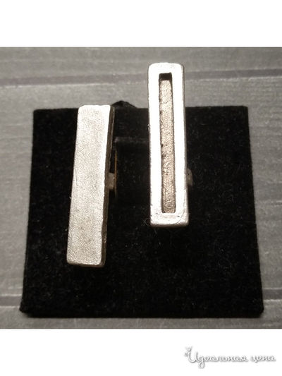 Кольцо "Пазл" De.lin`a, цвет Металлический