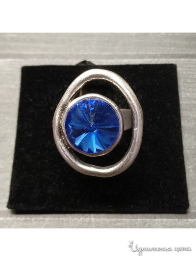 Кольцо "Оливия" De.lin`a, цвет Металлический