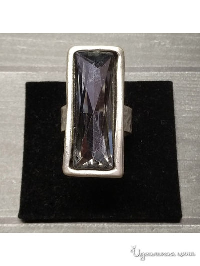 Кольцо "Фаворитка" De.lin`a, цвет Металлический