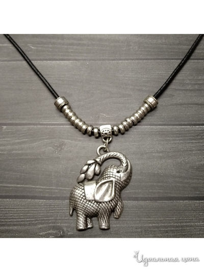 Ожерелье "Слон" De.lin`a, цвет Металлический