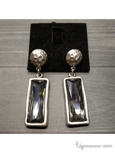 Серьги "Фаворитка" De.lin`a, цвет Металлический