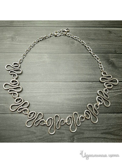 Ожерелье "Вуаль Афродиты" De.lin`a, цвет Металлический