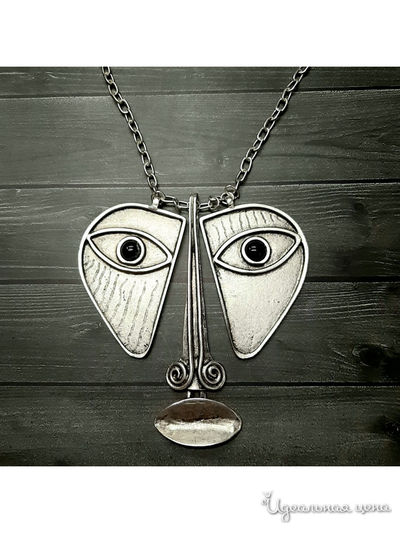 Ожерелье "Мудрость земли" De.lin`a, цвет Металлический