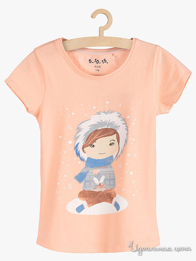 Футболка 5.10.15, цвет розовый