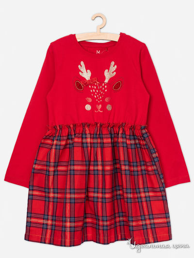 Платье 5.10.15, цвет красный