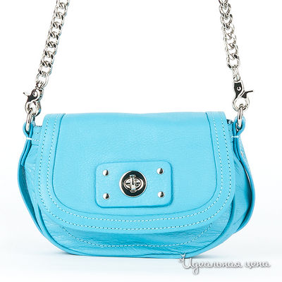 Клатч Leo Ventoni, цвет цвет ярко-голубой