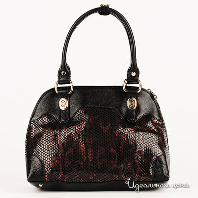 Сумка Leo Ventoni, цвет цвет бордовый / черный