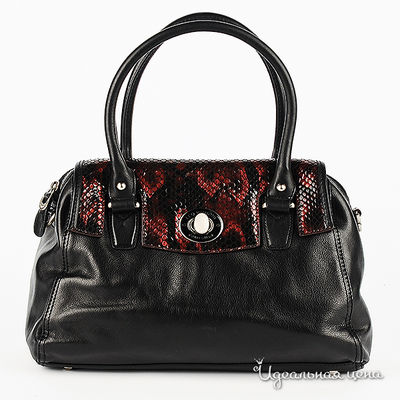 Сумка Leo Ventoni, цвет цвет бордовый / черный