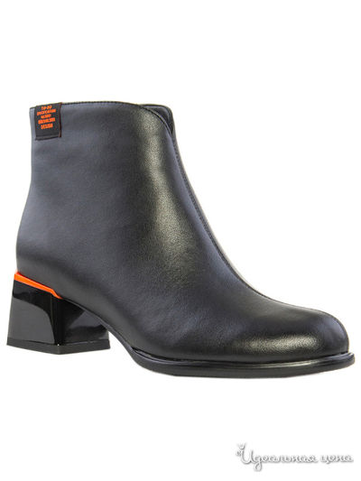Ботинки Milana, цвет черный; оранжевый