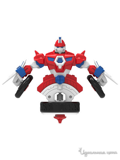 Волчок-трансформер 2-в-1  "Неудержимый" с аксессуарами, 15х27х5,5 см Spin Racers