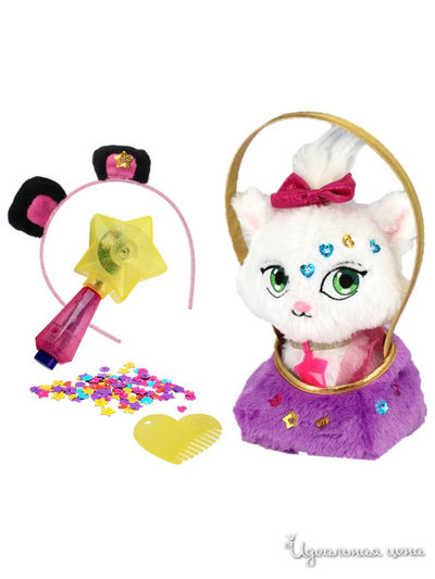 Плюшевый котенок 20 см с сумочкой Shimmer Stars