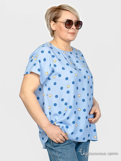 Блуза Svesta, цвет синий