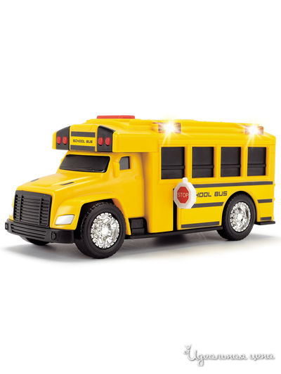Школьный автобус со светом и звуком, 15 см DICKIE