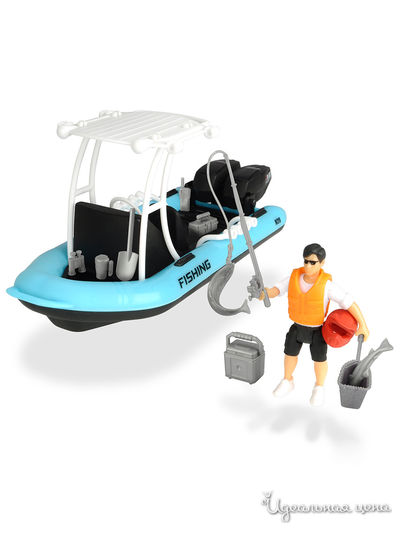 Игровой набор Рыбацкая лодка DICKIE