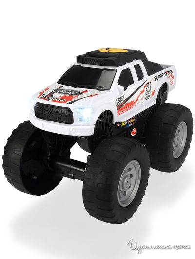 Машинка рейсинговый монстр-трак Ford Raptor моторизированная, 25,5 см свет звук DICKIE