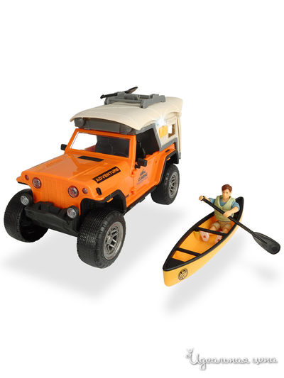Игровой набор туриста Jeepster Commando, 22 см свет звук DICKIE