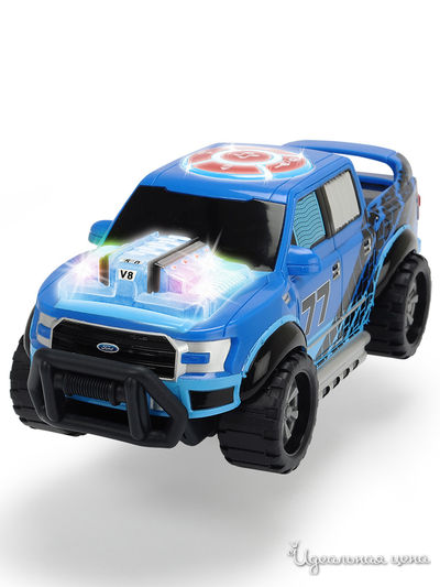 Машинка Музыкальный грузовичок моторизированная, 23 см свет звук DICKIE