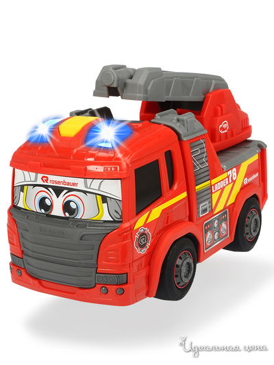 Пожарная машина Happy моторизированная, 25 см свет звук DICKIE