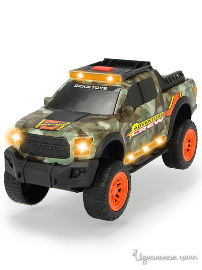 Машинка Adventure Ford F150 Raptor, 33 см свет звук DICKIE