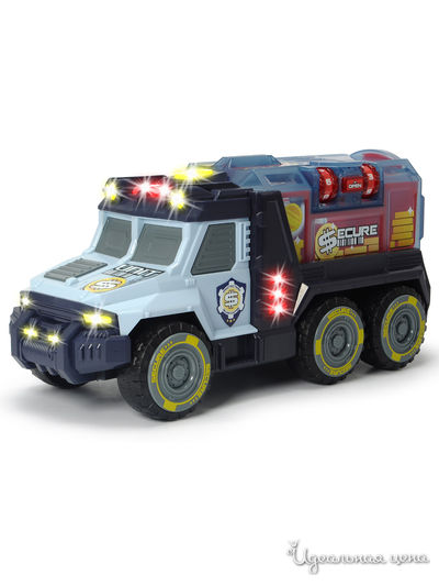 Инкасаторский Грузовик со съемным сейфом, 30 см свет звук DICKIE