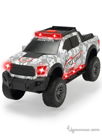 Машинка Scout Ford F150 Raptor, 33 см свет звук DICKIE