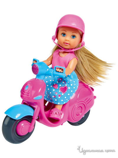 Кукла Еви 12 см на скутере Simba